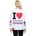 I love vegetarian cuisine  Hidden Pocket Sweatshirt View2