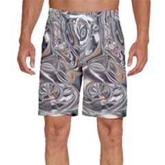 Shiny Abstract Men s Beach Shorts by ugoarts