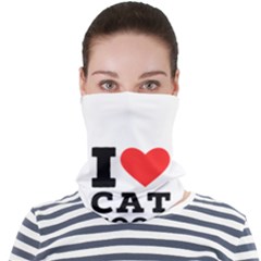 I Love Cat Food Face Seamless Bandana (adult) by ilovewhateva