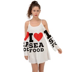 I Love Sea Food Boho Dress by ilovewhateva