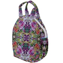 Spring Repeats Travel Backpack by kaleidomarblingart