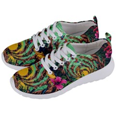 Monkey Tiger Bird Parrot Forest Jungle Style Men s Lightweight Sports Shoes by Grandong