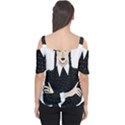 Wednesday addams Cutout Shoulder Tee View2