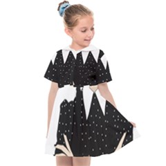 Wednesday Addams Kids  Sailor Dress by Fundigitalart234