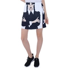 Wednesday Addams Tennis Skirt by Fundigitalart234