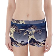 The Great Wave Off Kanagawa Japan Japanese Waves Boyleg Bikini Wrap Bottoms by Cowasu