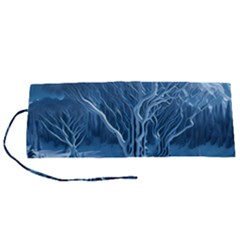 Nature Winter Cold Snow Landscape Roll Up Canvas Pencil Holder (s) by Ndabl3x