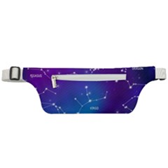 Realistic Night Sky With Constellations Active Waist Bag