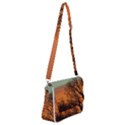 Twilight Sunset Sky Evening Clouds Shoulder Bag with Back Zipper View1