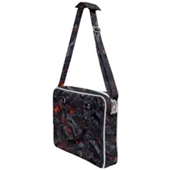 Volcanic Lava Background Effect Cross Body Office Bag