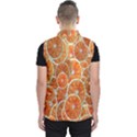 Oranges Background Texture Pattern Men s Puffer Vest View2
