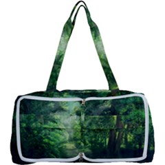 Anime Green Forest Jungle Nature Landscape Multi Function Bag by Ravend