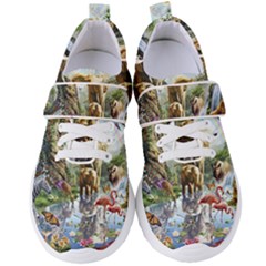 Beautiful Jungle Animals Women s Velcro Strap Shoes by Ravend