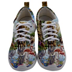 Beautiful Jungle Animals Mens Athletic Shoes by Ravend