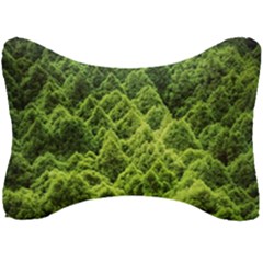 Green Pine Forest Seat Head Rest Cushion