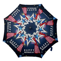4th Of July Happy Usa Independence Day Hook Handle Umbrellas (medium)