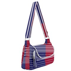 American Flag Patriot Red White Multipack Bag by Celenk