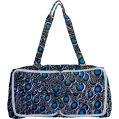 Peacock Pattern Close Up Plumage Multi Function Bag by Celenk