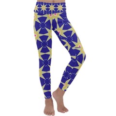 Seamless Pattern Background Kids  Lightweight Velour Classic Yoga Leggings