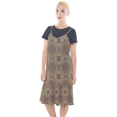 Abstract Wood Design Floor Texture Camis Fishtail Dress by Celenk