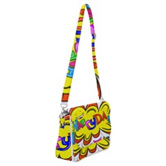 Happy Happiness Child Smile Joy Shoulder Bag With Back Zipper by Celenk