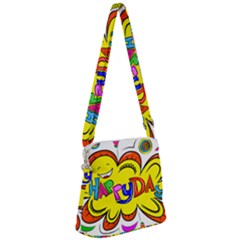 Happy Happiness Child Smile Joy Zipper Messenger Bag by Celenk