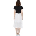 Acrylic painting  Frill Hi Low Chiffon Skirt View2