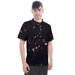 Abstract Rose Gold Glitter Background Men s Polo Tee by artworkshop