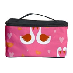 Swan-pattern-elegant-style Cosmetic Storage Case by uniart180623