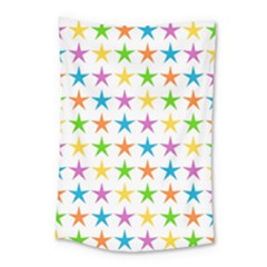 Star-pattern-design-decoration Small Tapestry by uniart180623