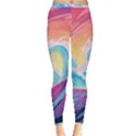 Waves Ocean Sea Tsunami Nautical Inside Out Leggings View1