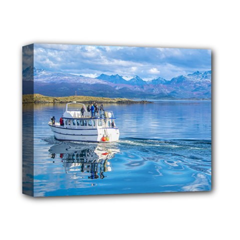 Trip To Beagle Channel, Ushuaia, Argentina Deluxe Canvas 14  X 11  (stretched) by dflcprintsclothing