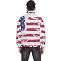Flag Usa Unite Stated America Men s Puffer Bubble Jacket Coat View4