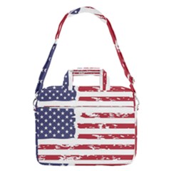 Flag Usa Unite Stated America Macbook Pro 13  Shoulder Laptop Bag  by uniart180623