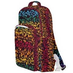 Patterns Rainbow Double Compartment Backpack by uniart180623