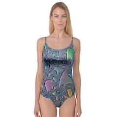 Glass Drops Rainbow Camisole Leotard  by uniart180623