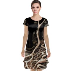 Tree Nature Landscape Forest Cap Sleeve Nightdress by Ravend