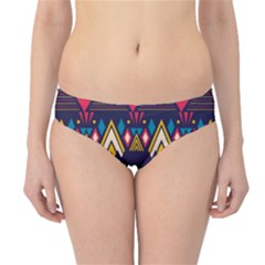 Pattern Colorful Aztec Hipster Bikini Bottoms