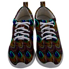 Peacock-feathers-bird-plumage Mens Athletic Shoes