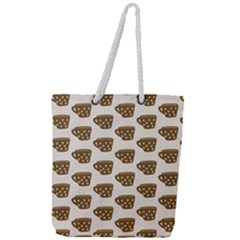 Cozy Coffee Cup Full Print Rope Handle Tote (large) by ConteMonfrey