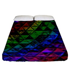 Pride Glass Fitted Sheet (king Size) by MRNStudios