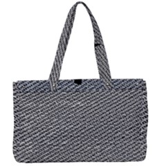 Gray Digital Denim Canvas Work Bag by ConteMonfrey