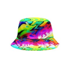 Waves Of Color Bucket Hat (kids) by uniart180623