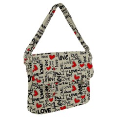 Love Abstract Background Textures Creative Grunge Buckle Messenger Bag by uniart180623