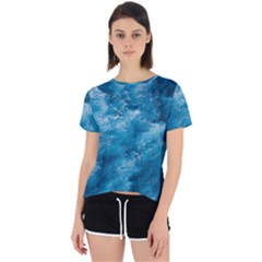 Blue Water Speech Therapy Open Back Sport Tee