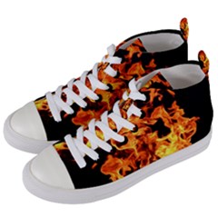 Live Coals Women s Mid-top Canvas Sneakers