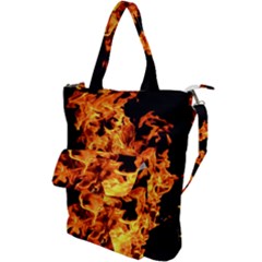 Live Coals Shoulder Tote Bag