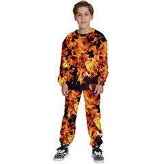 Live Coals Kids  Sweatshirt Set by artworkshop