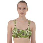 Seamless Pattern With Trees Owls Line Them Up Sports Bra