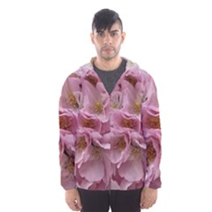 Cherry-blossoms Men s Hooded Windbreaker by Excel